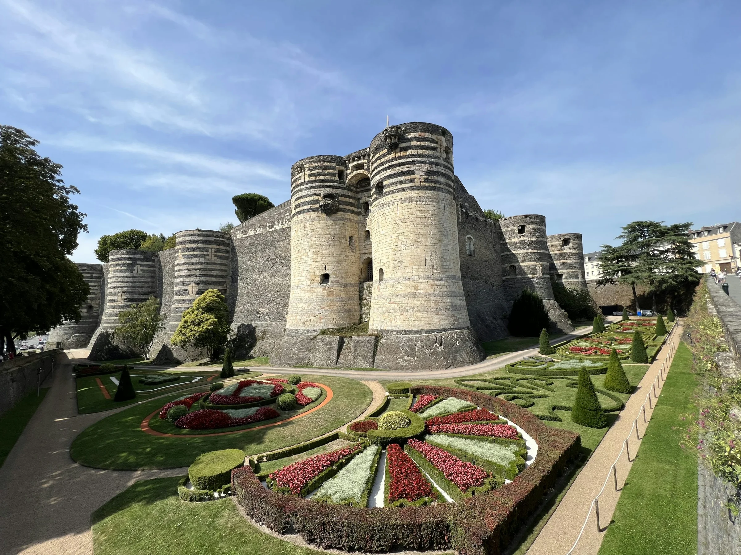 Château d’Angers et ses jardins — photo d’illustration